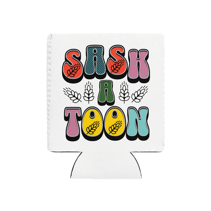 Saskatoon Block Letter Wheat Dreams Can Cooler product image (1)