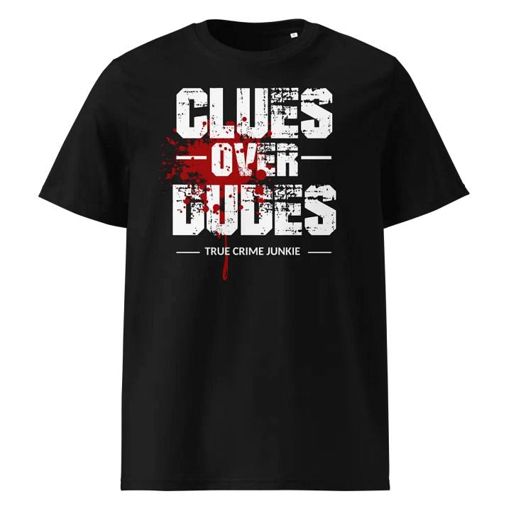 CrimeClothes Clues Over Dudes Organic Short Sleeve T-Shirt product image (1)