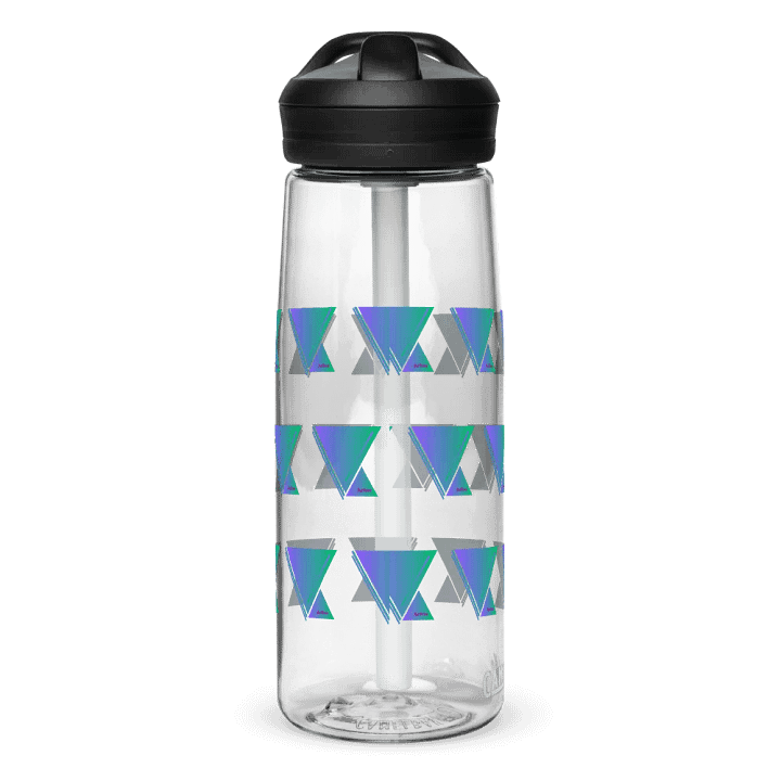 Gradient Triangles Sports Water Bottle product image (6)