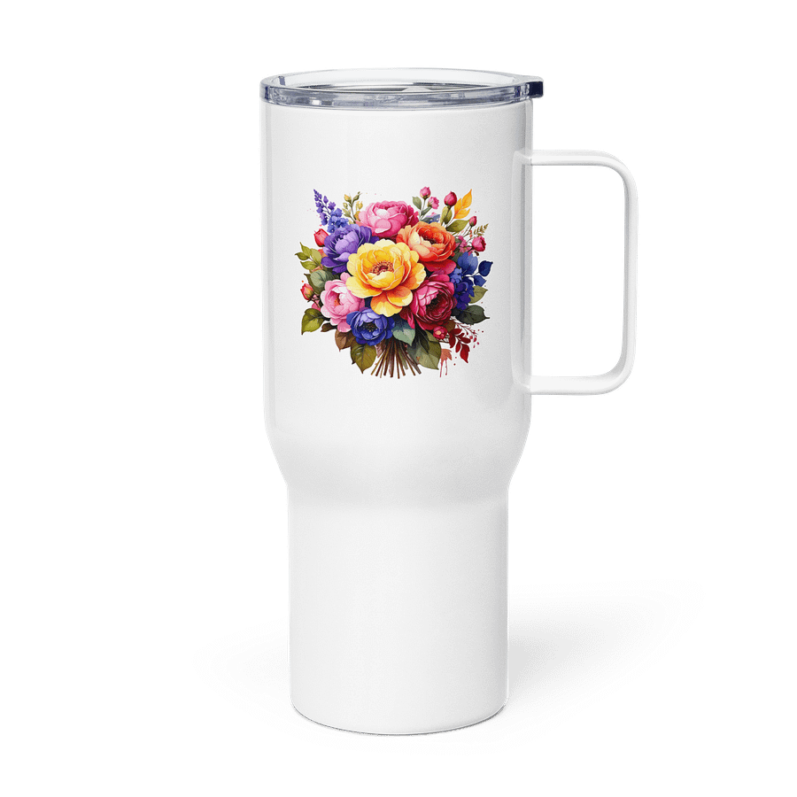 Columbia Road Market Stainless Steel Travel Mug (Floral) product image (1)