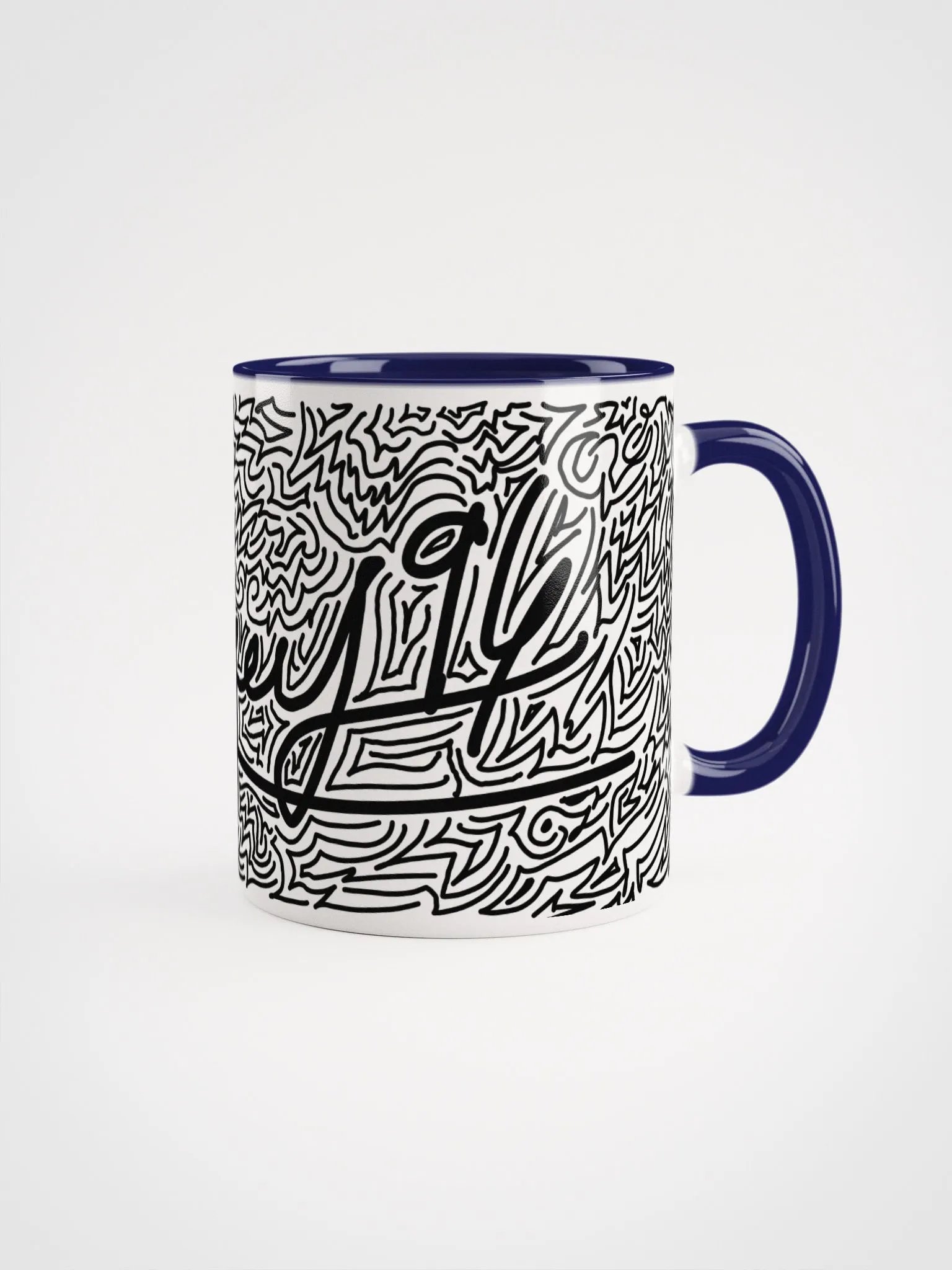 Swirling Monochrome Mug product image (1)