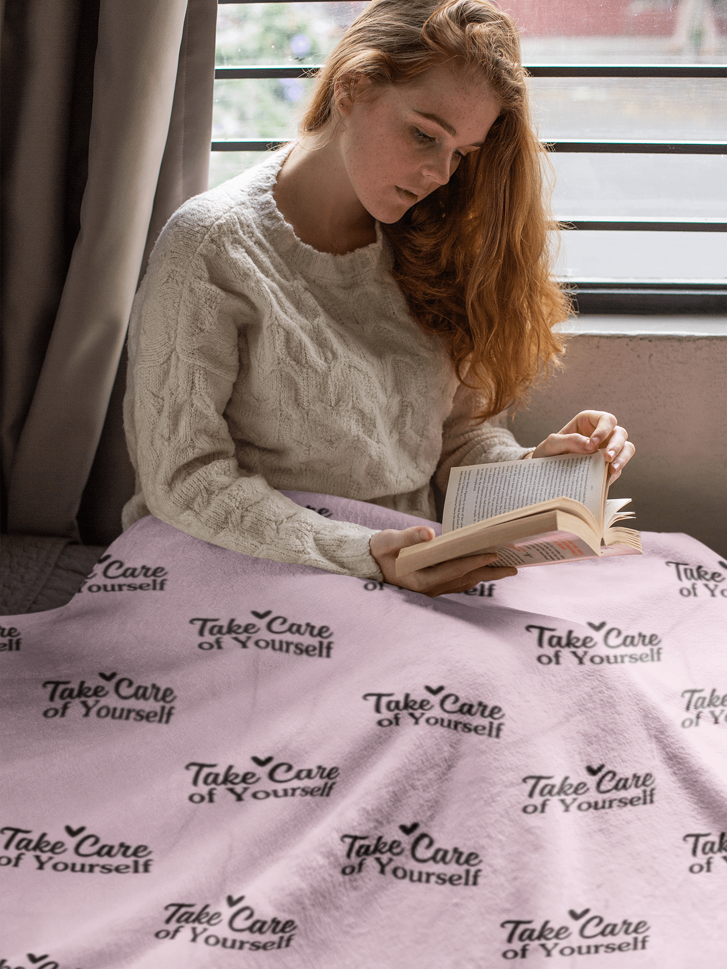 Take Care Of Yourself Blanket product image (1)