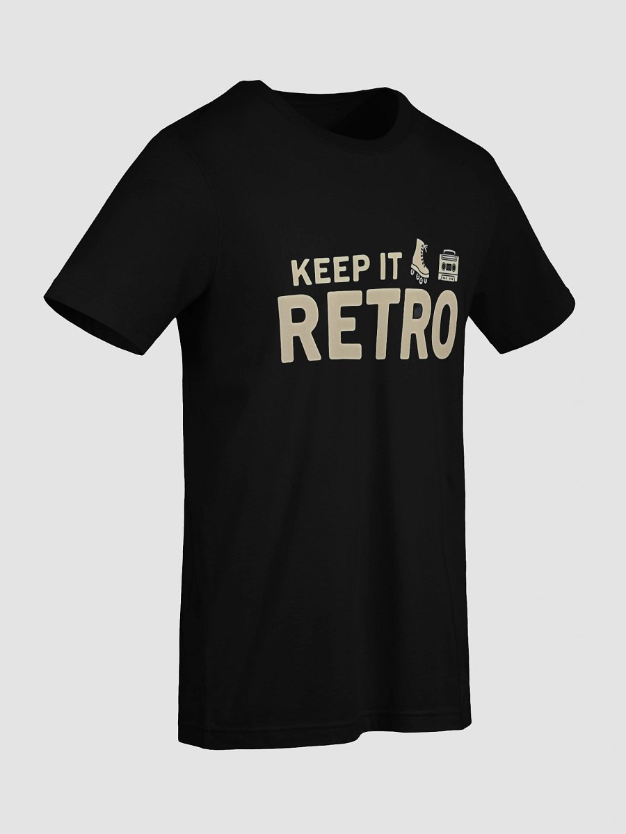 Retro Roller Skates & Boombox Tee product image (9)