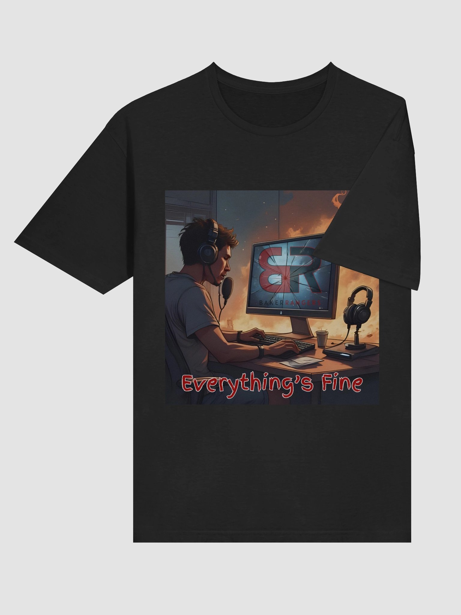 Everything's Fine Soft Tee product image (37)