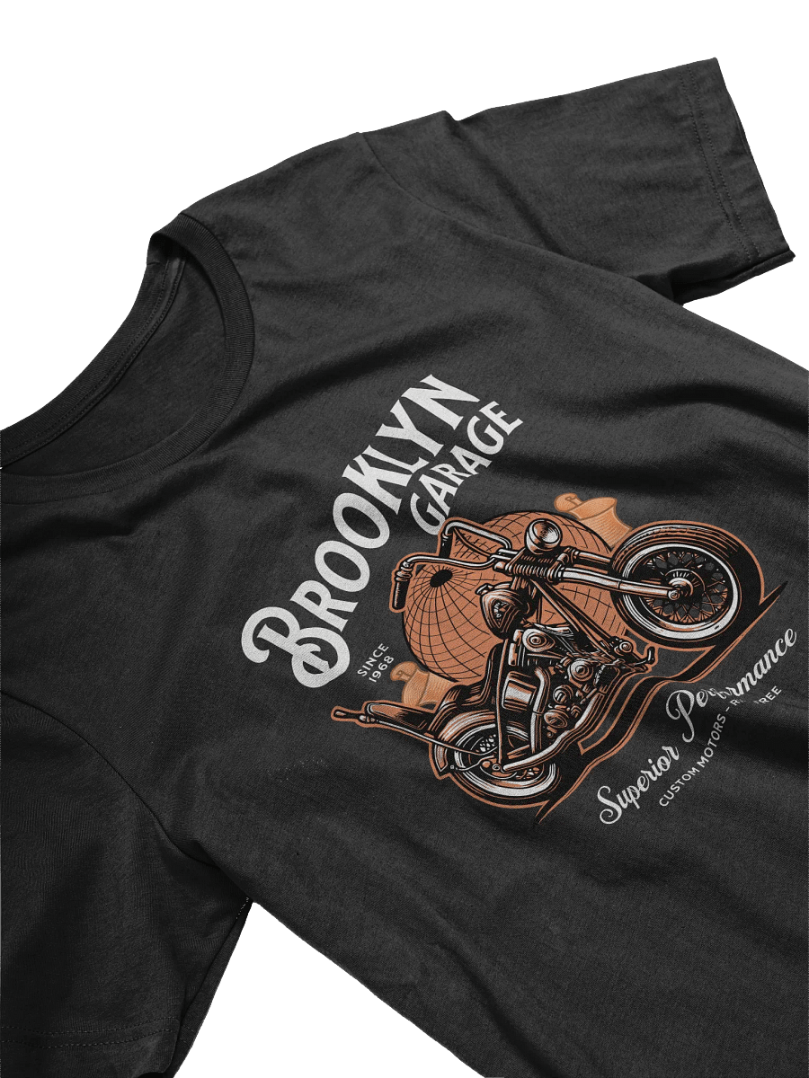 Brooklyn Garage Motorcycle T-Shirt product image (8)