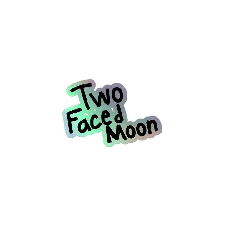 Holographic Two Faced Moon Sticker Set product image (1)