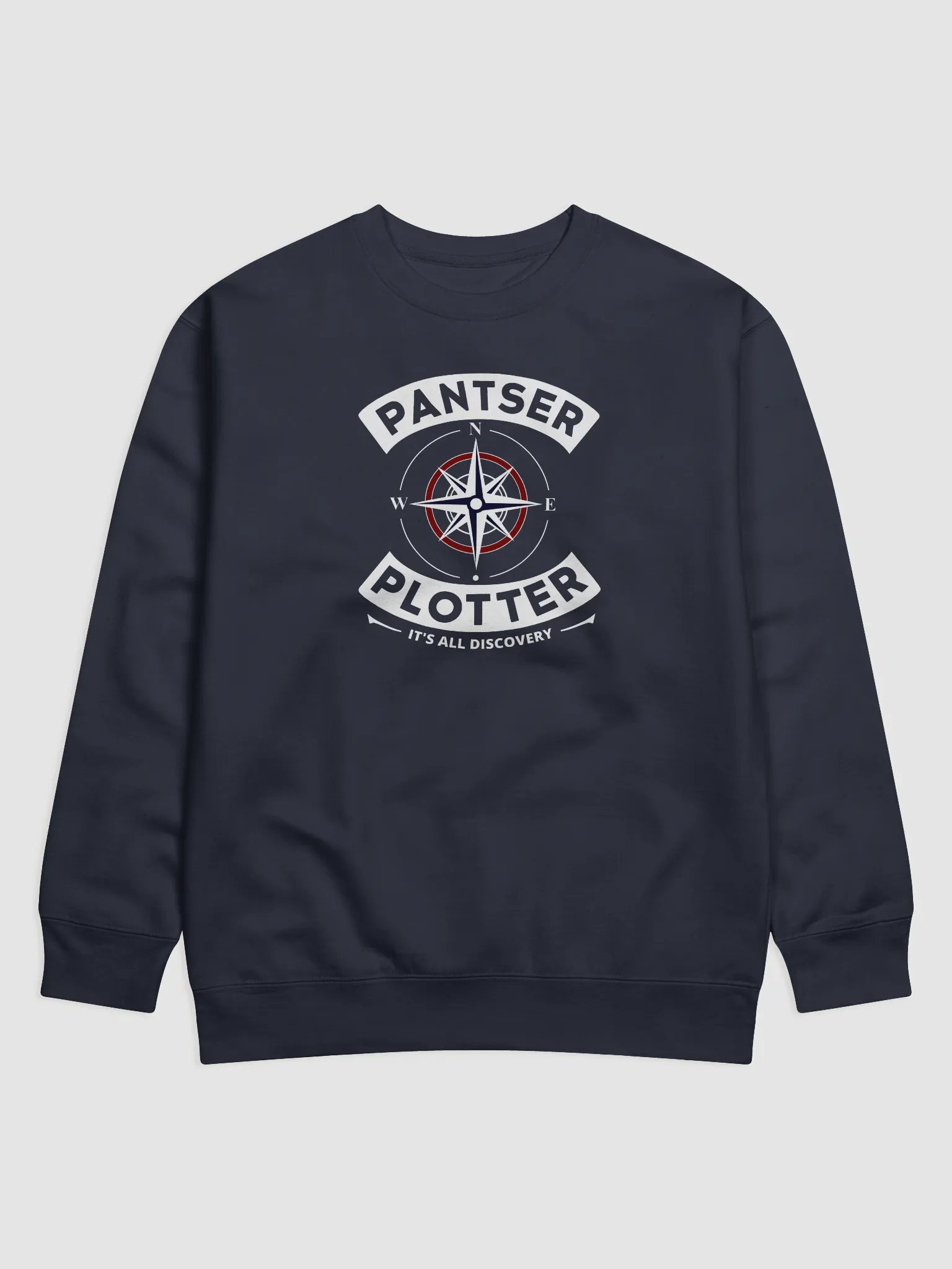 Pantser Plotter It's all Discovery—Premium Sweatshirt (Color Image) product image (4)