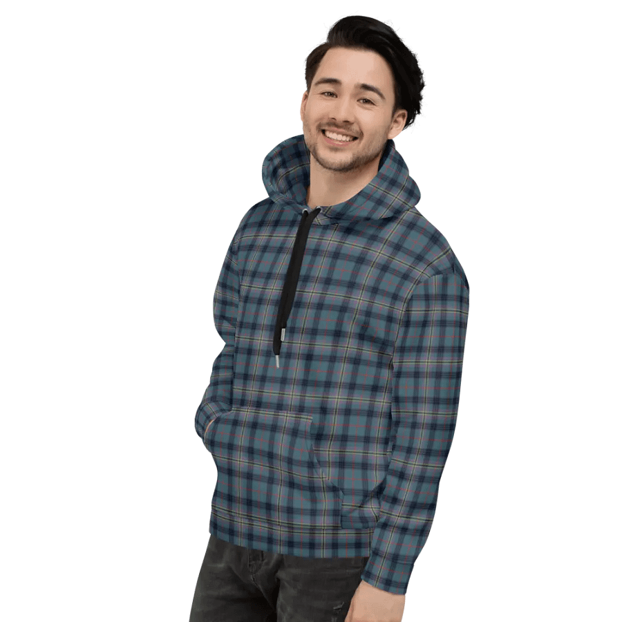 Kennedy Ancient Clan Tartan Hoodie product image (4)