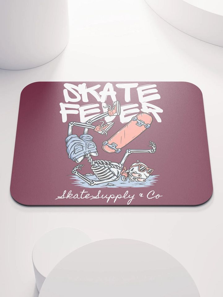 Skate Fever Skeleton Mouse Pad product image (1)