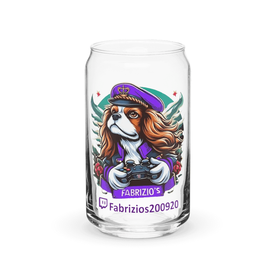 Gamer Dog Can-Shaped Glass product image (2)
