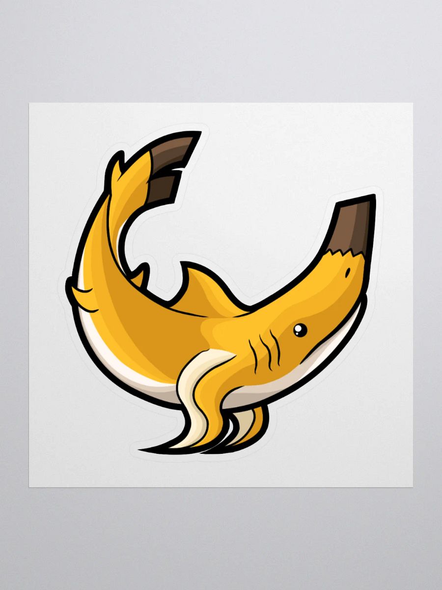 Banana Shark Sticker product image (1)