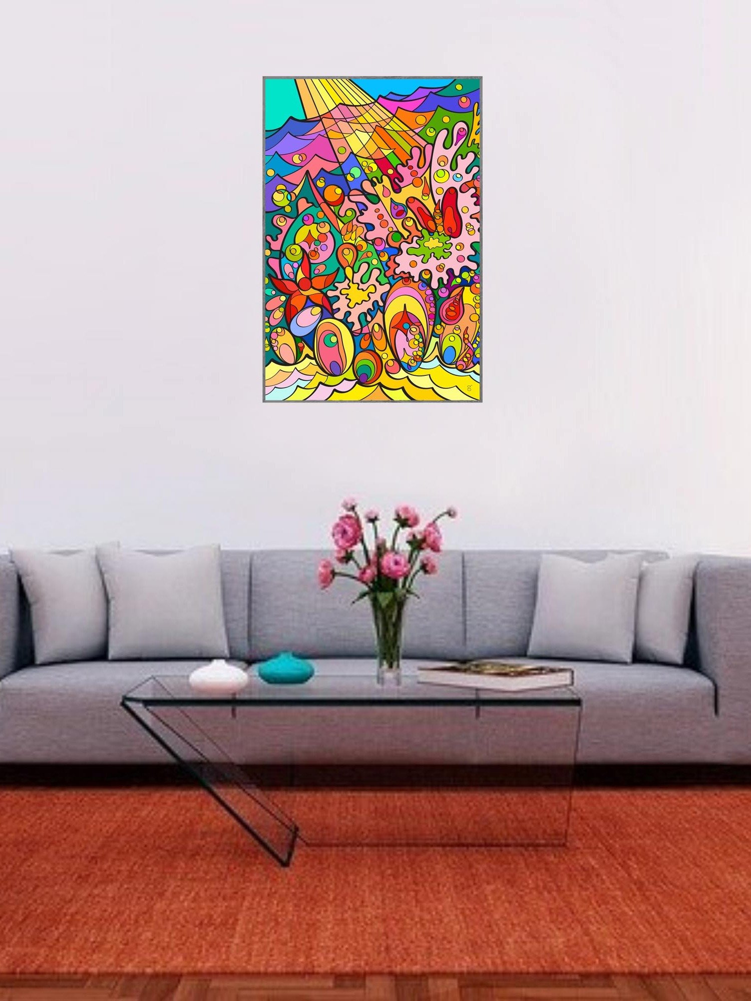 Vibrant Matte Poster Print - Undersea product image (7)