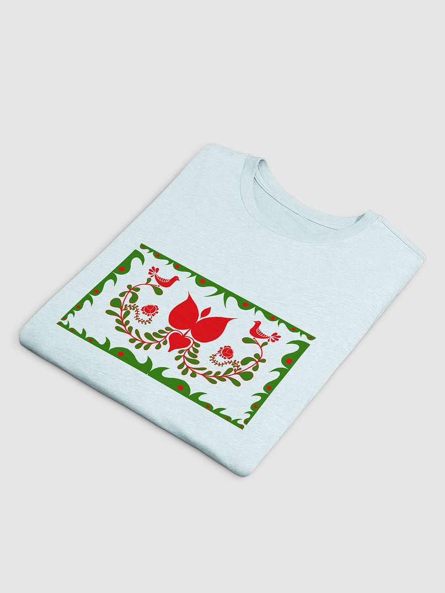 Hungarian Folk Art Red Flower T-Shirt product image (4)