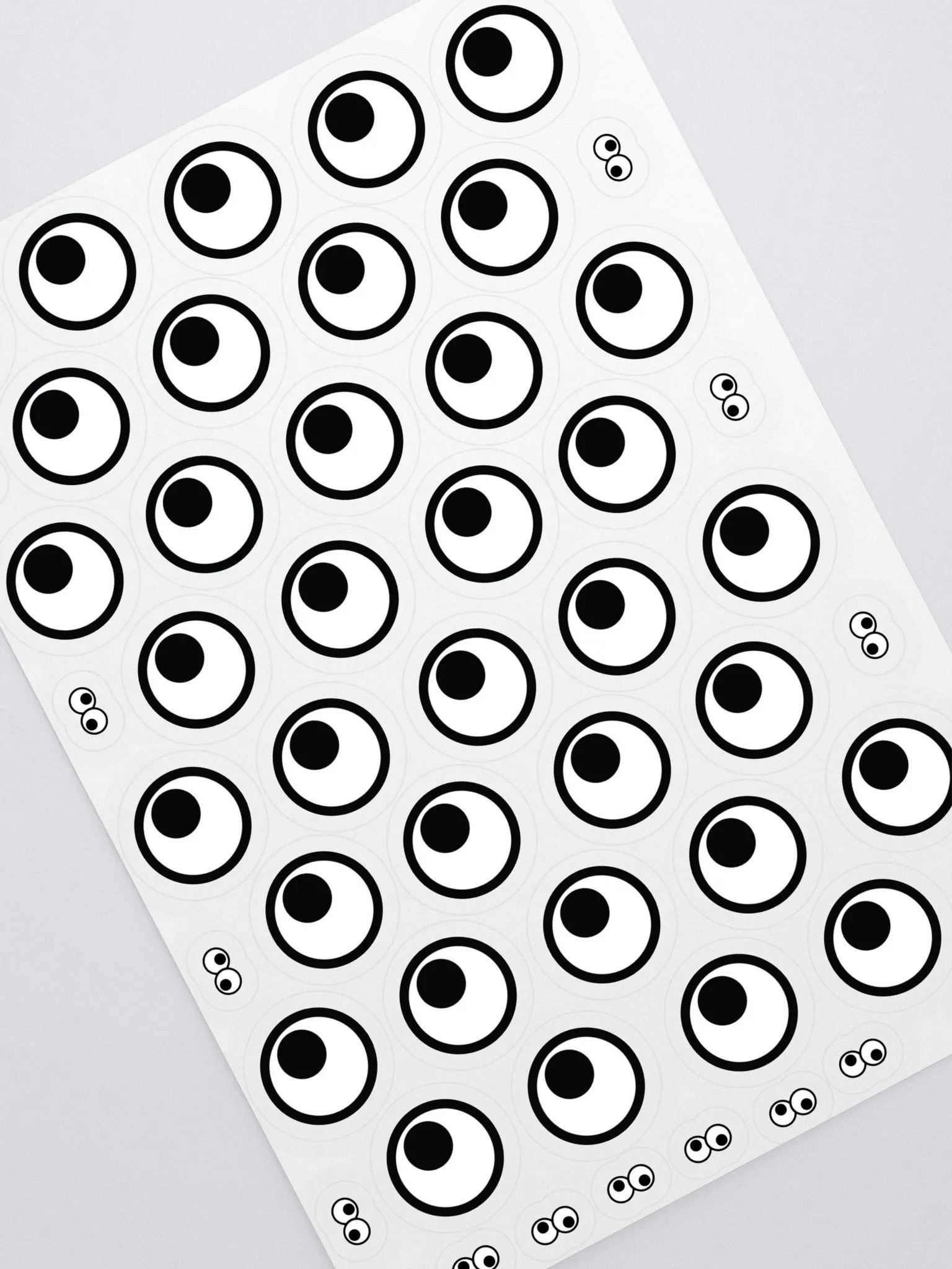 Googly Eye Sticker Sheet product image (2)