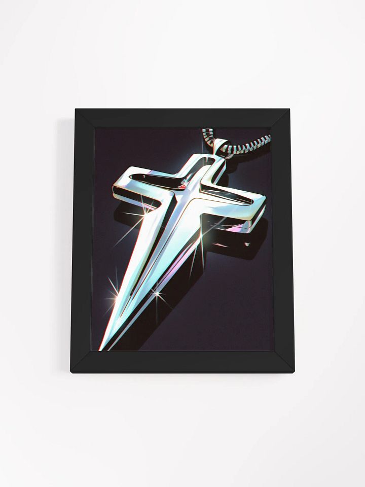Metallic Cross Framed Poster product image (41)