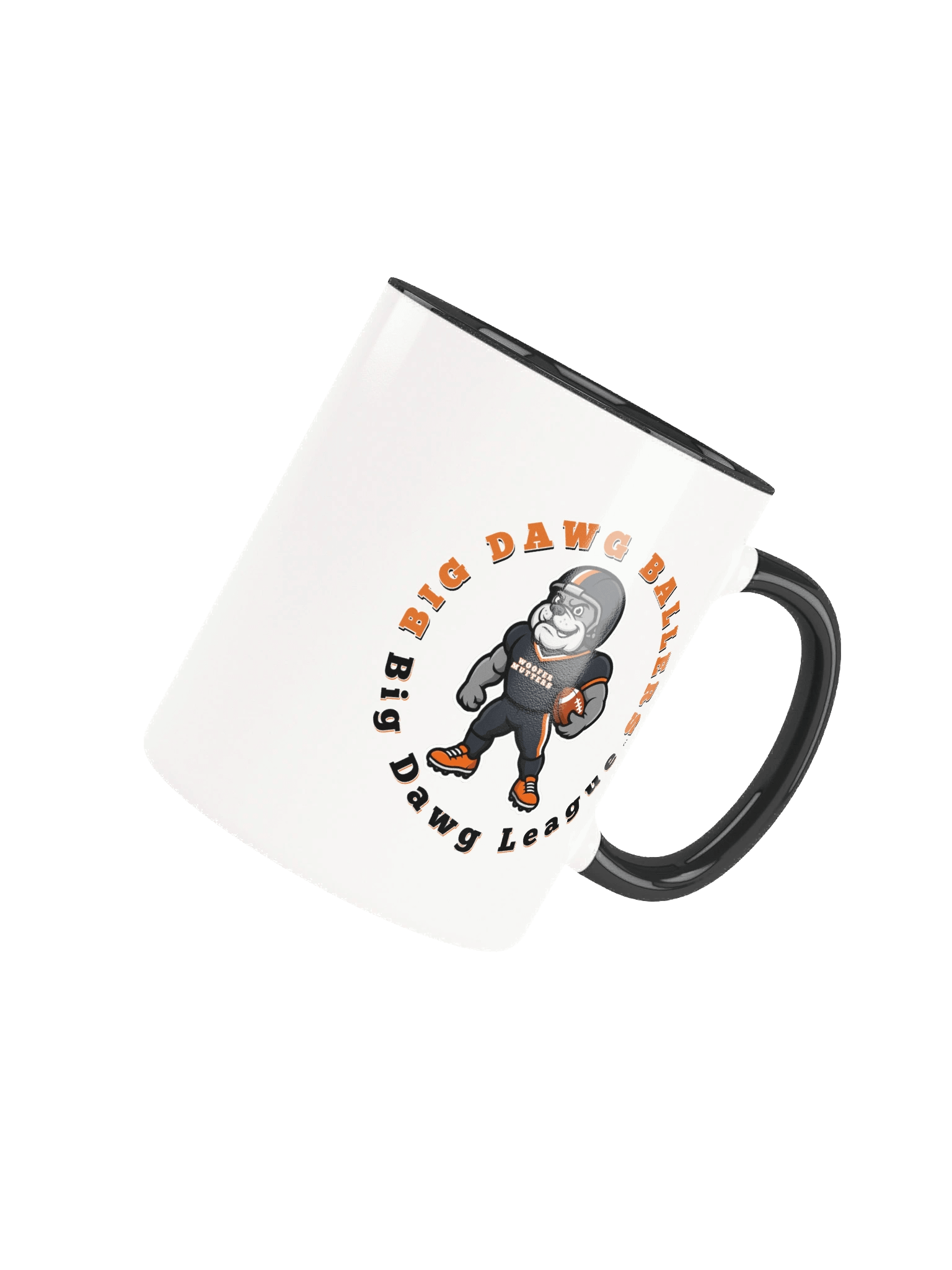 WooferMutter™ Ballers Be Ballin Football Mug - Bulldawg product image (4)