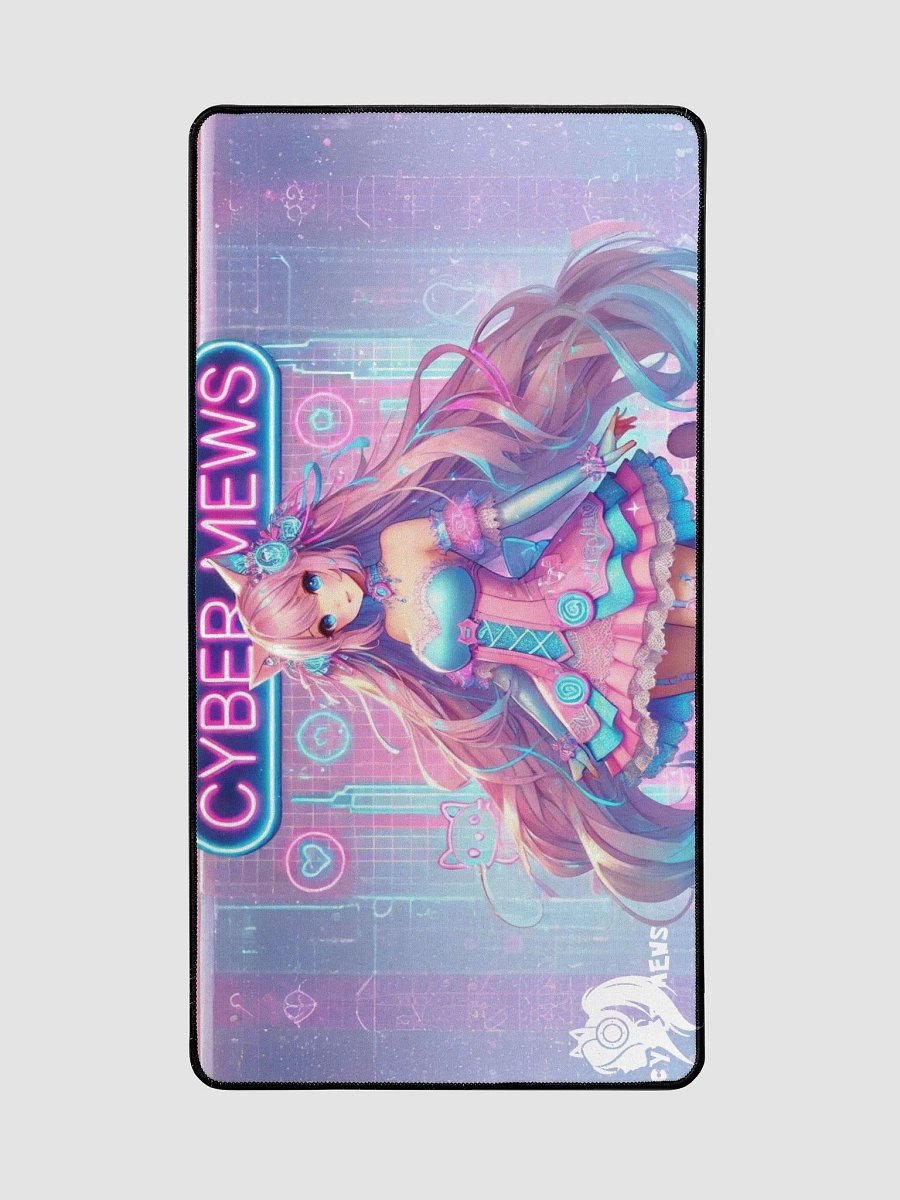 Cyber Mew Deskmat product image (3)