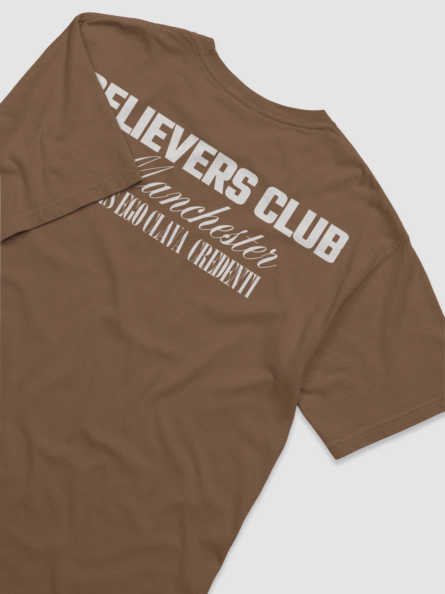 Believers Club Espresso T-shirt product image (4)
