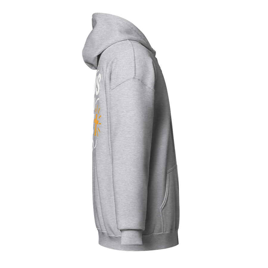 Sudadera unisex con capucha y cremallera | Jesús es mi luz product image (4)