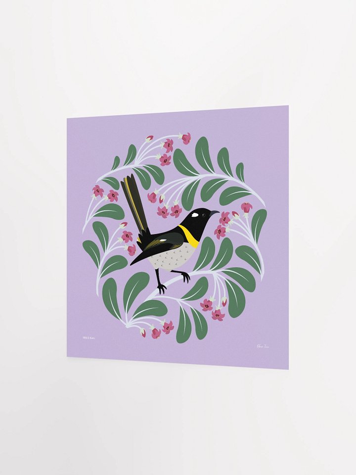 Hihi in Karo Unframed Wall Art product image (6)