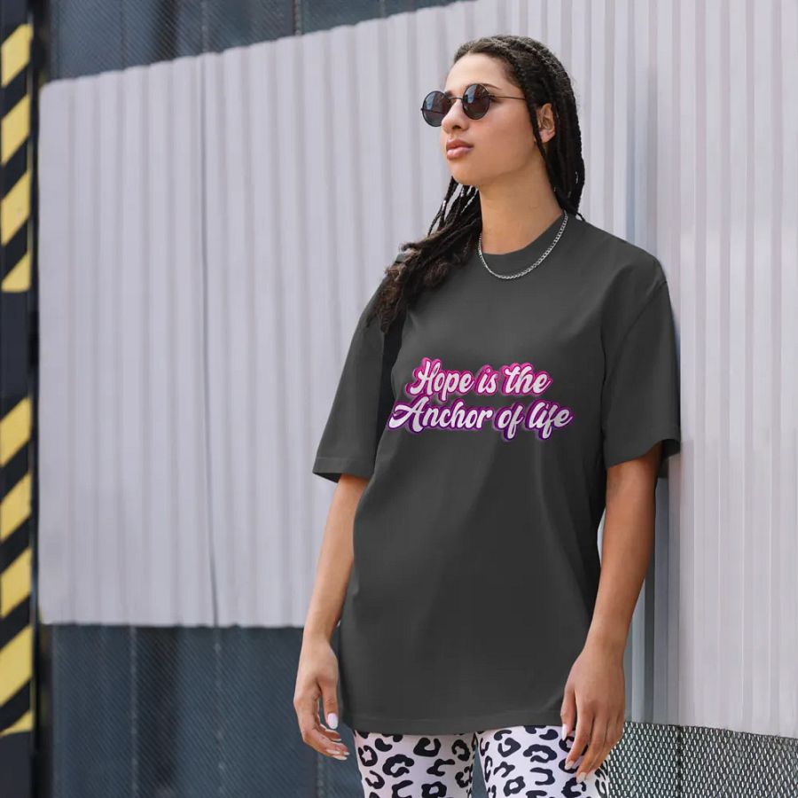 Hope is the anchor of life, best t-shirt trends . product image (8)