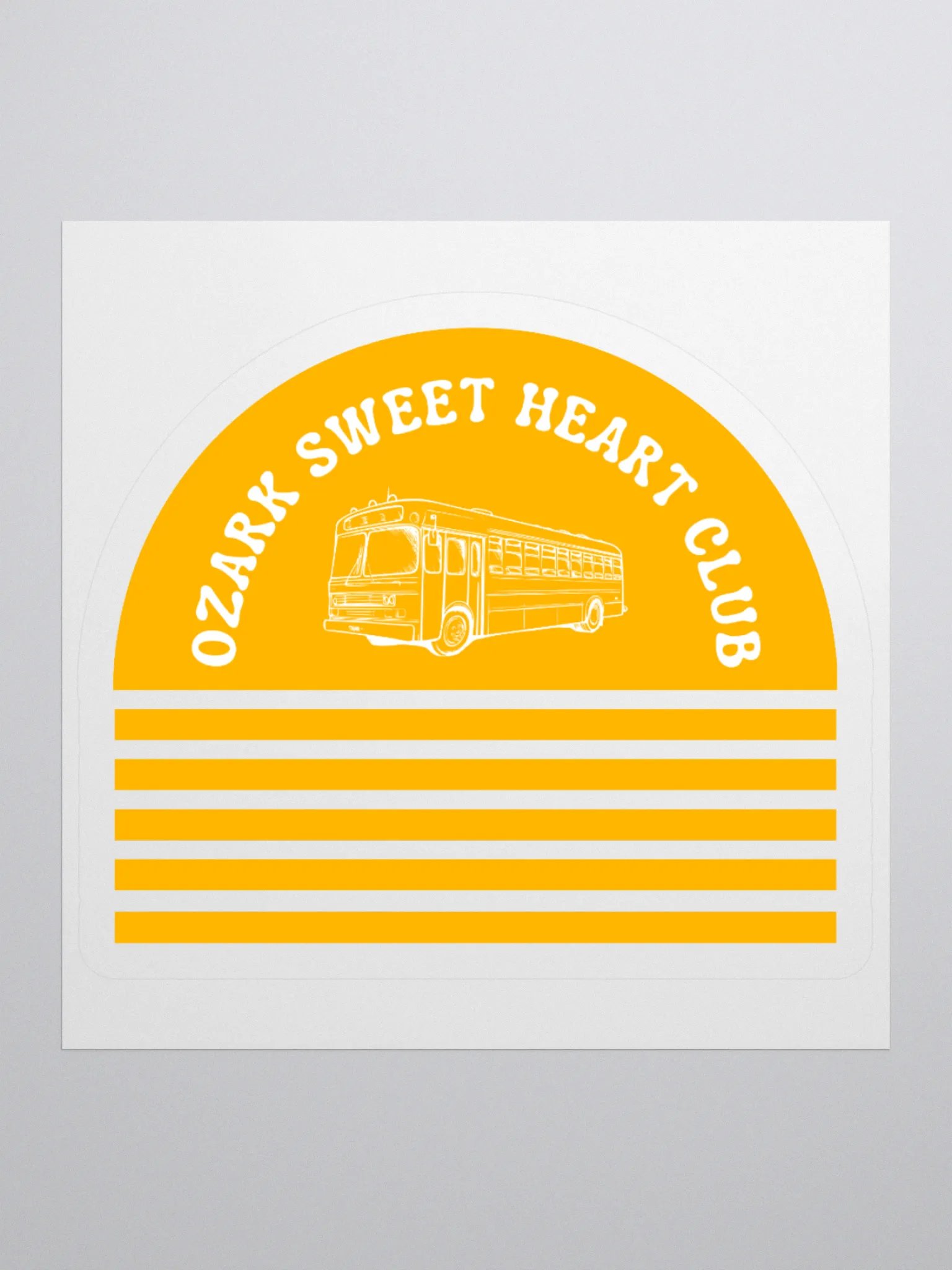 OZSC Sunrise Kiss-Cut Stickers product image (1)