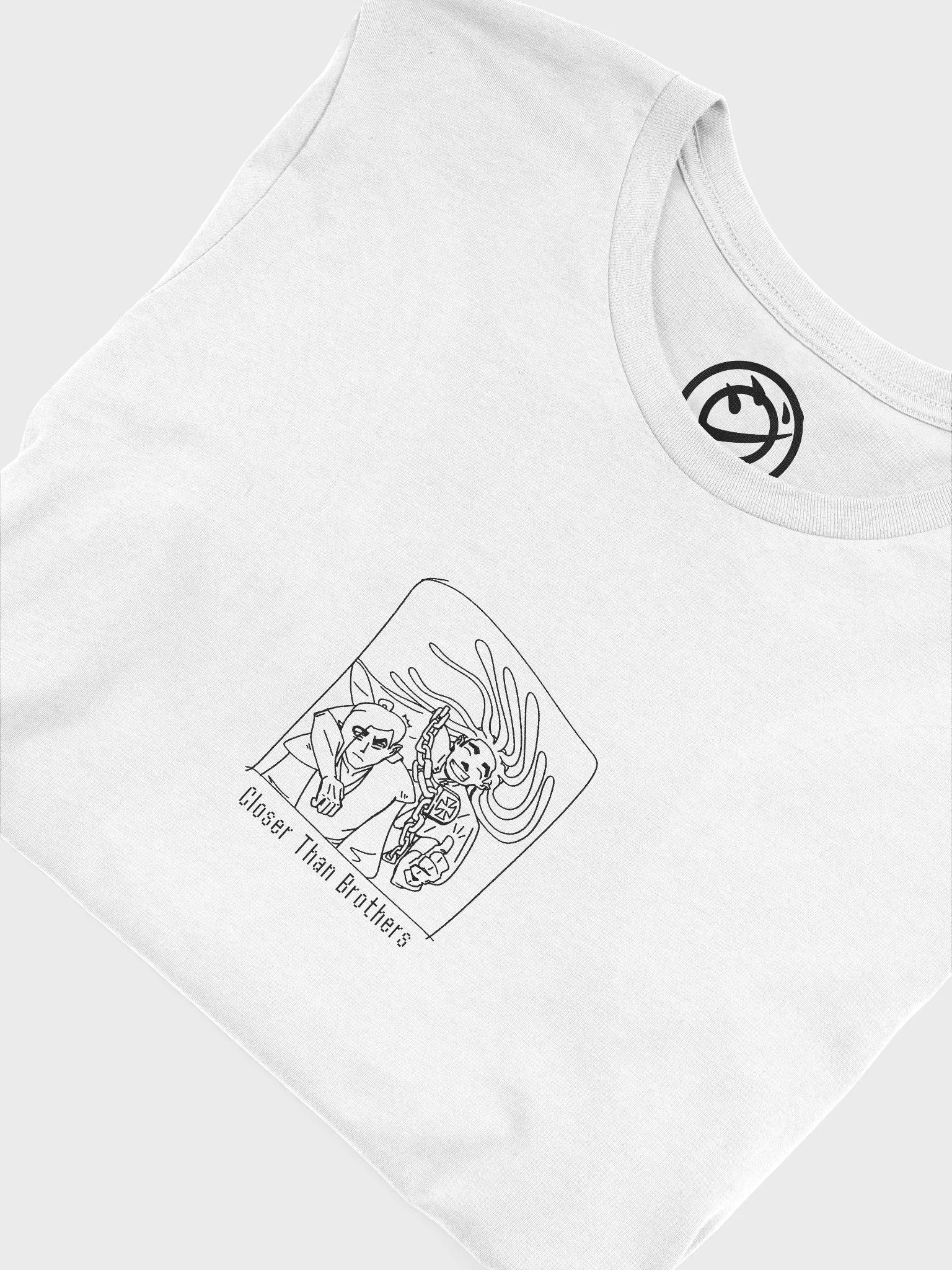 P1824 - Closer Than Brothers Graphic Long Tee product image (15)