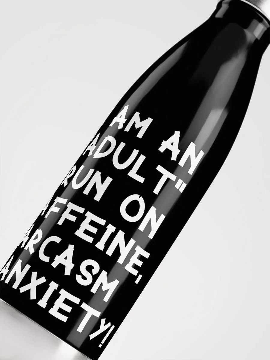 "ADULT" Stainless Steel Water Bottle product image (10)