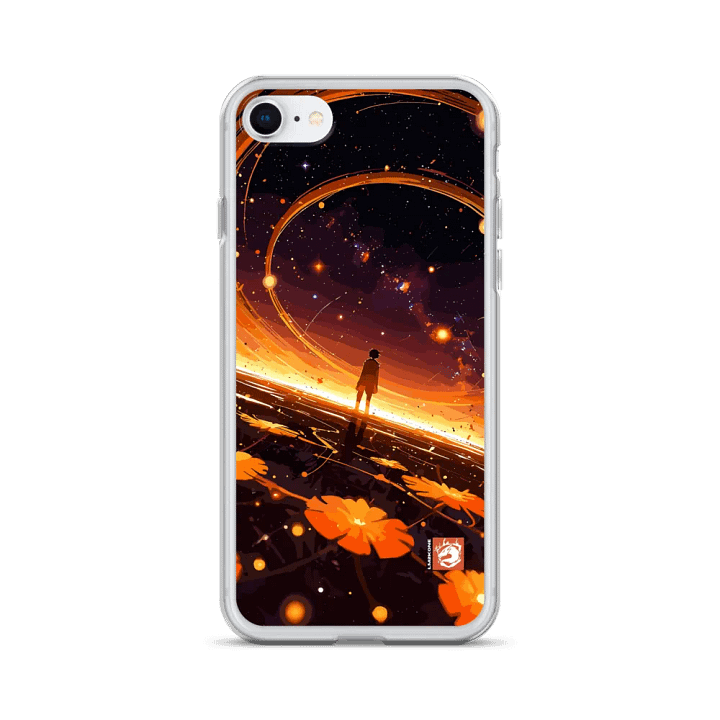 Nebula Flowers Anime iPhone Clear Case product image (24)