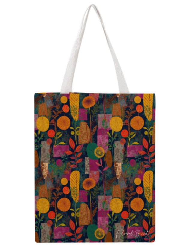 Canvas Tote Handbag-15"x18"/38x46cm product image (4)