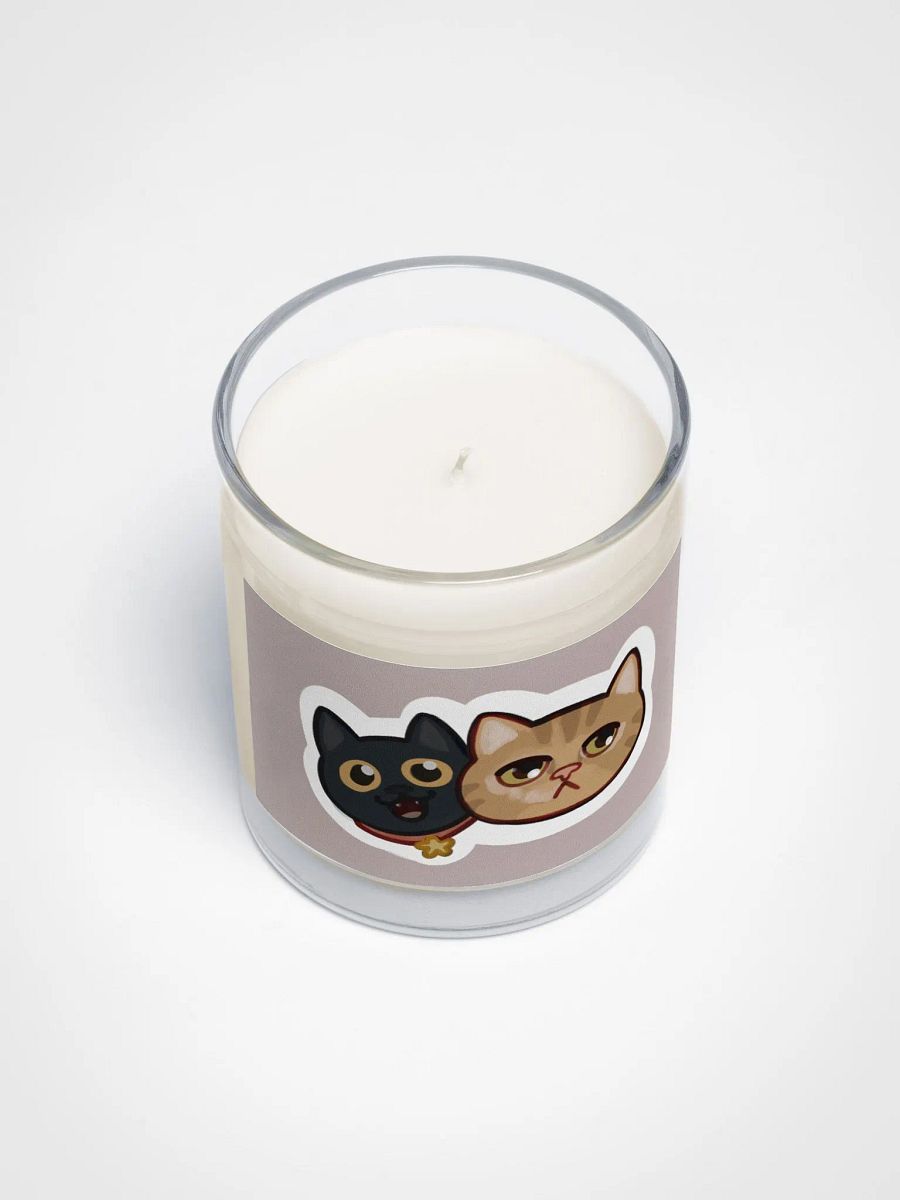 Purrfect Duo Soy Candle – Relaxation with Straw Cat & Tao product image (3)