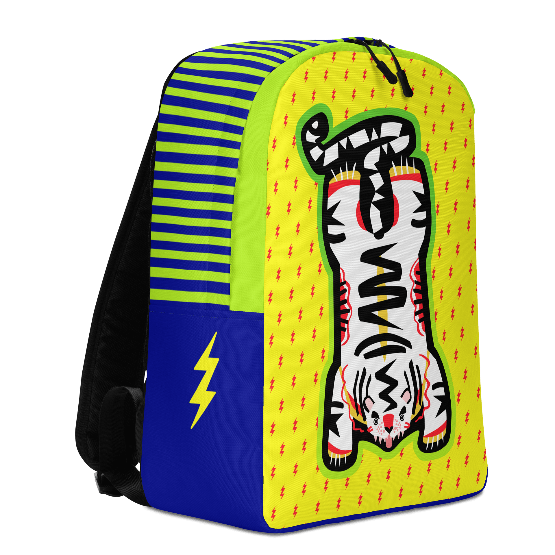 Yellow and Lime Backpack - Electric Tiger Club product image (1)