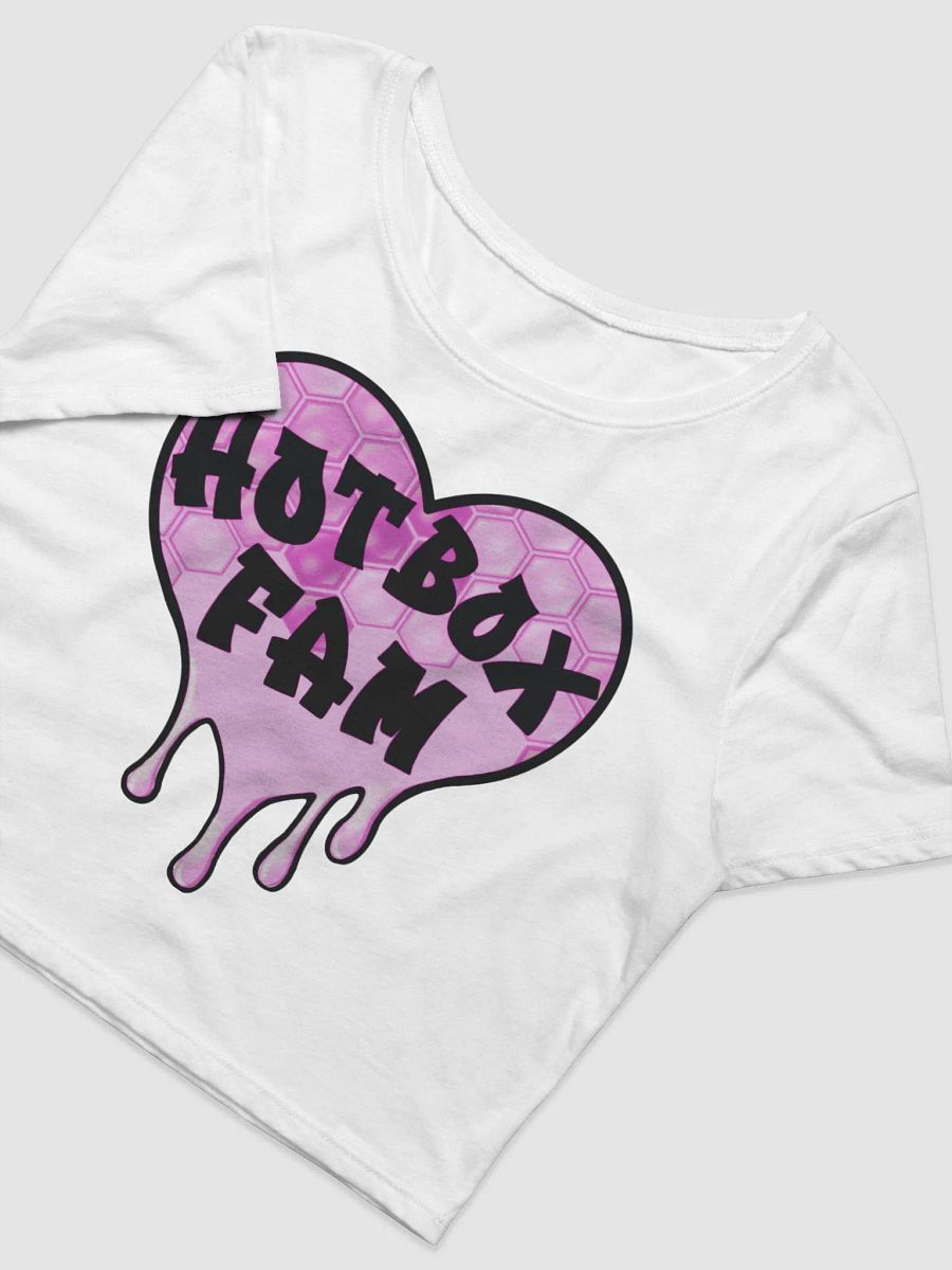 HOT BOX FAM PINK LOGO CROP TOP product image (3)