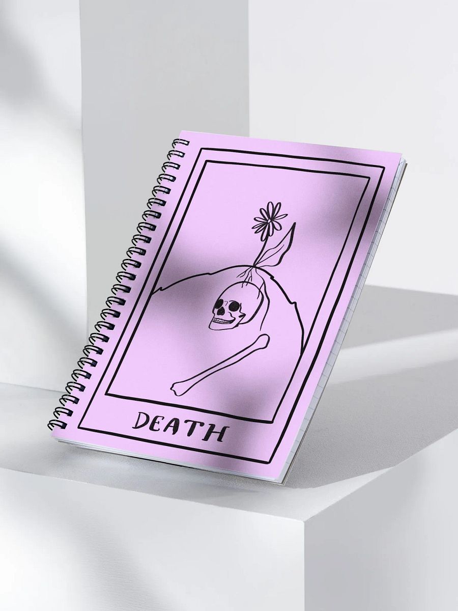 Death Is A New Beginning Spiral Notebook product image (3)