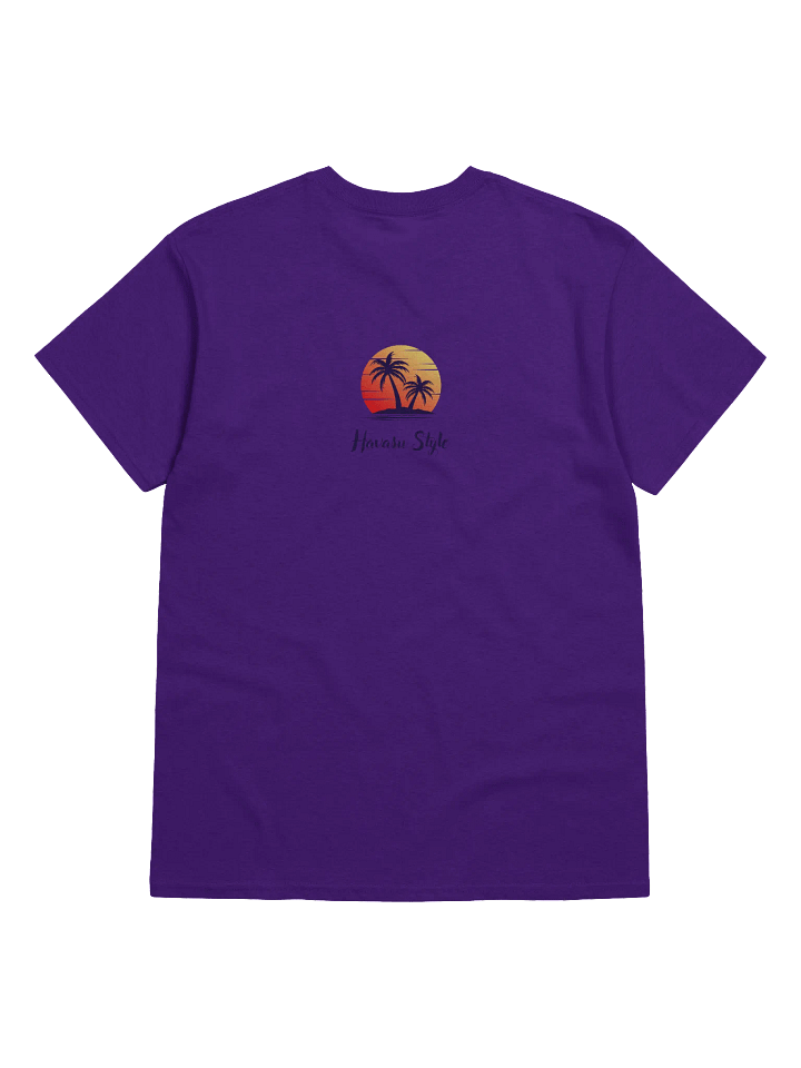 Havasu Style Sunset Black Tee II product image (2)