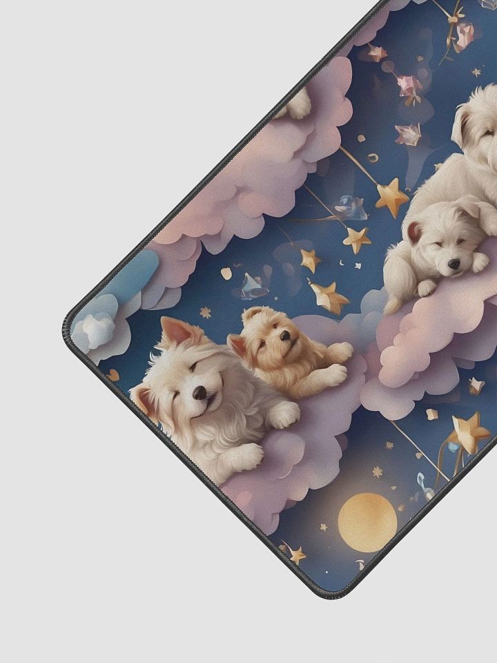 Dogs Cloudy Dream Desk Mat product image (2)