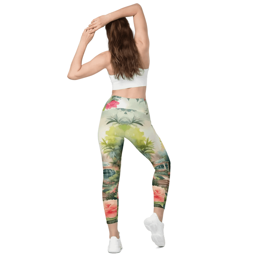 The Lost Garden of Heligan All Over Print Leggings product image (12)