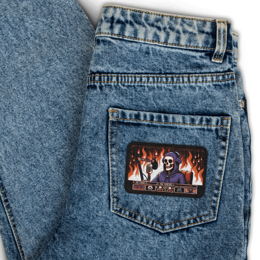 Morbid Embroidered Rectangle Patch product image (4)