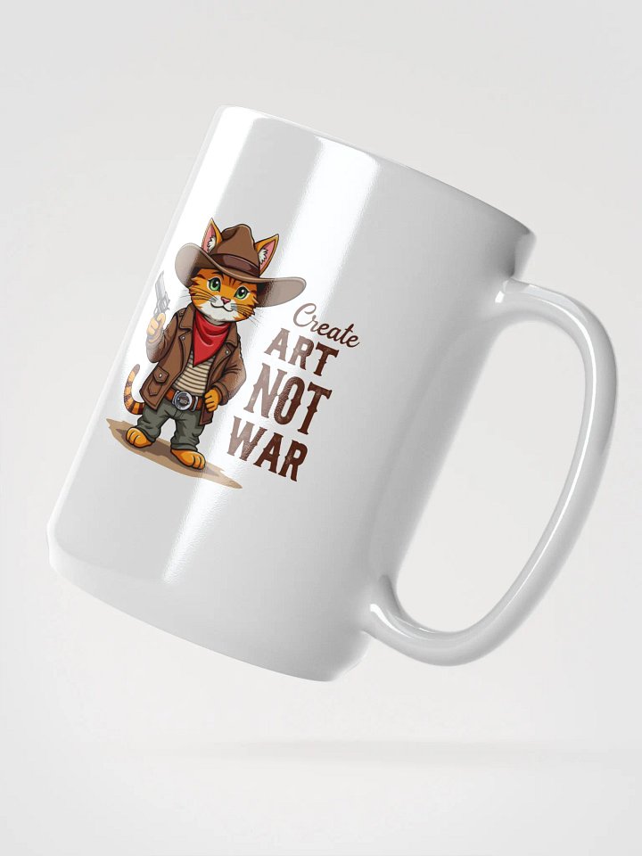 Create Art Not War Mug product image (2)
