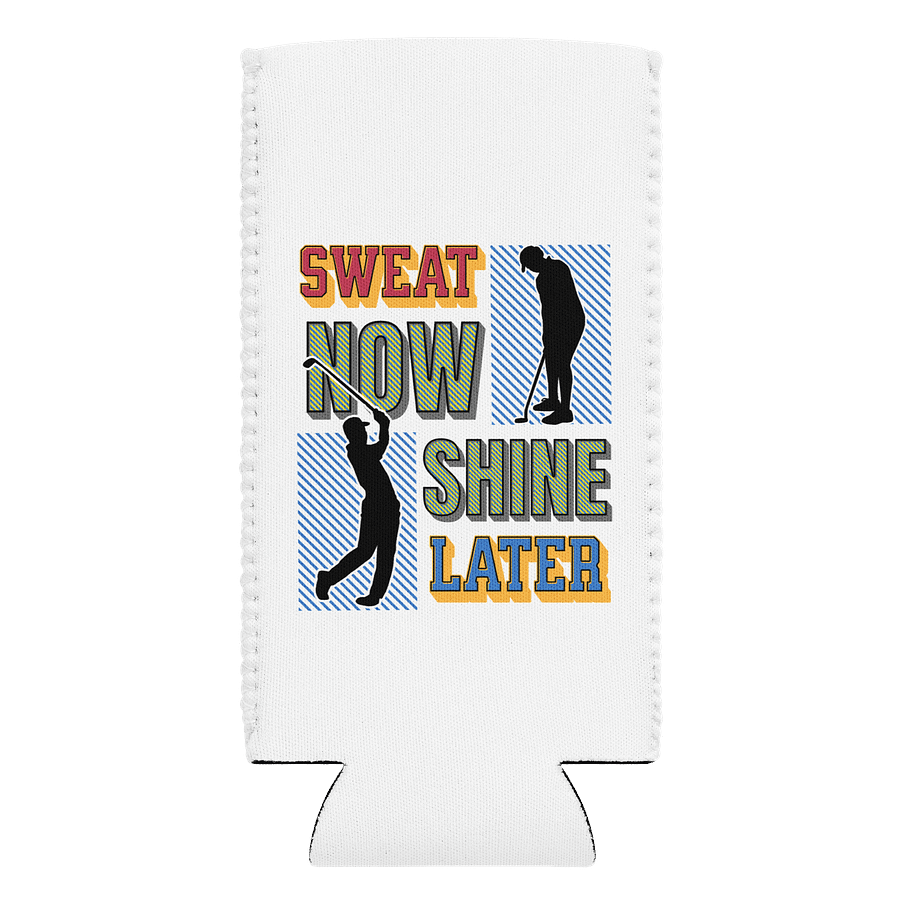 Sweat Now Shine Later Golfing Swing And Putt Can Cooler Set product image (1)