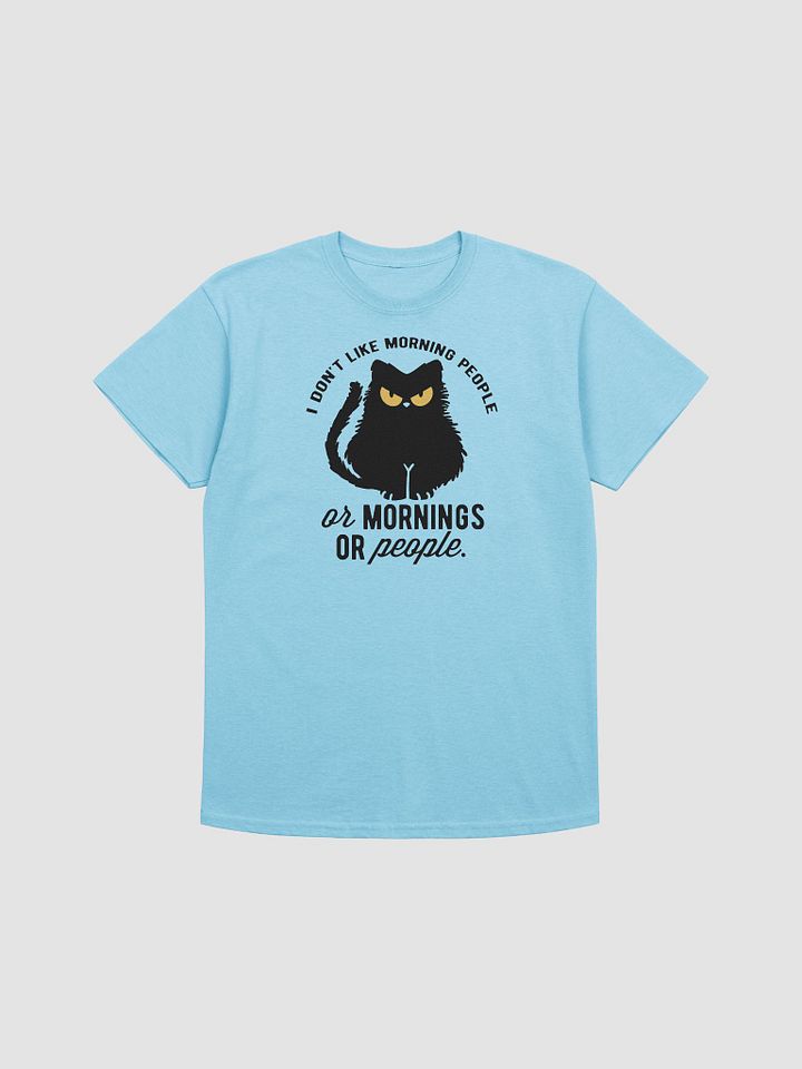 Grouchy Cat Morning Vibes T-Shirt product image (2)
