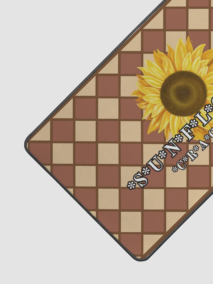 Sunflower Crackers Desk Mat product image (1)
