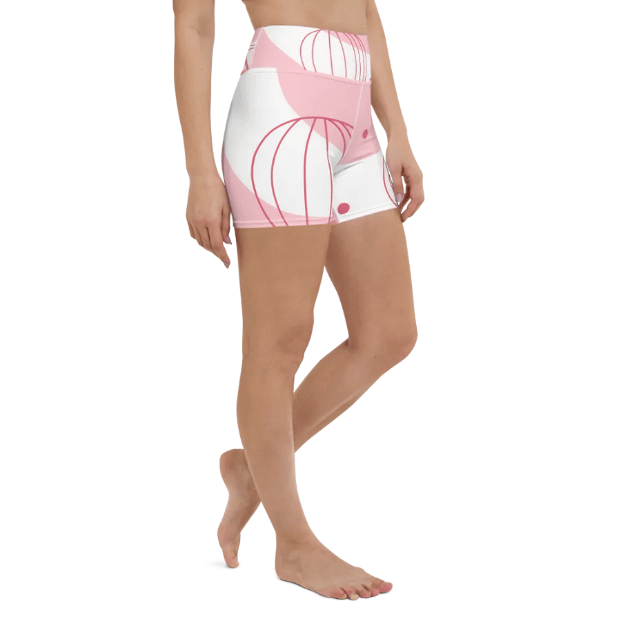 Citrus Dreams Yoga Shorts product image (4)