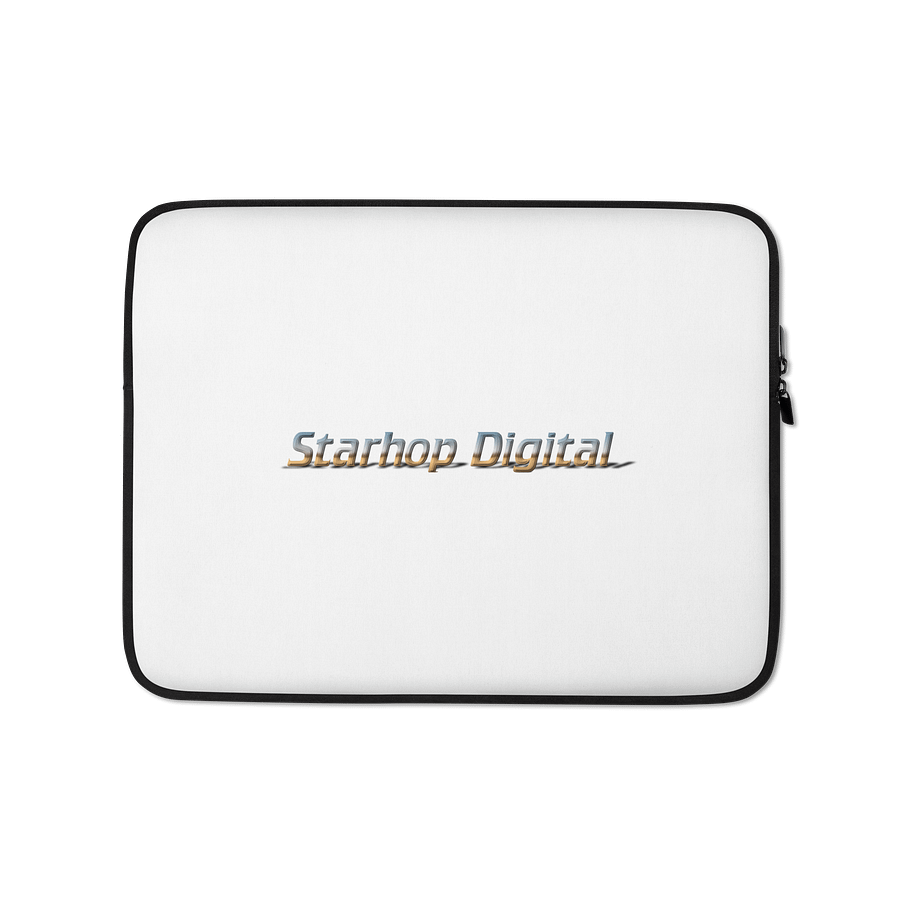 Starhop Digital White Laptop Sleeve product image (1)