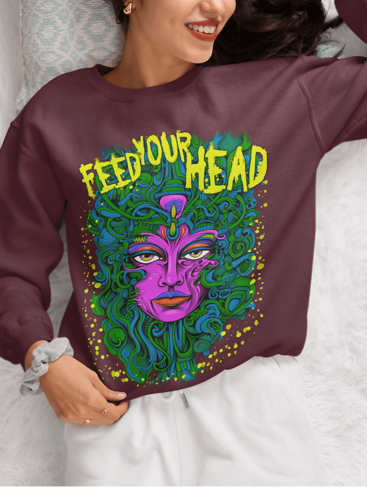 Feed Your Head Unisex Sweatshirt product image (2)