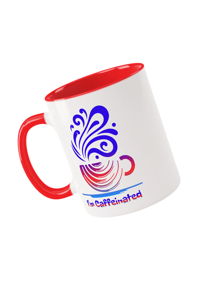 I'm Caffeinated Ceramic Mug With Color Inside product image (1)