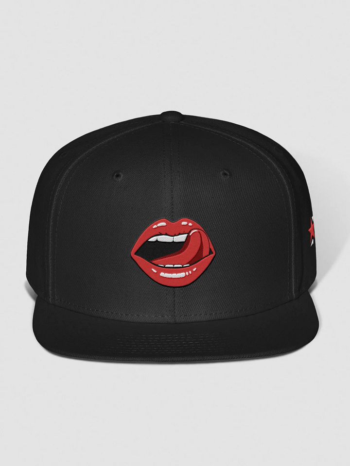 Lips Snapback Hat product image (1)