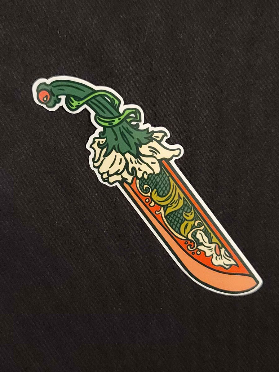 Garden Sabre Sticker product image (1)