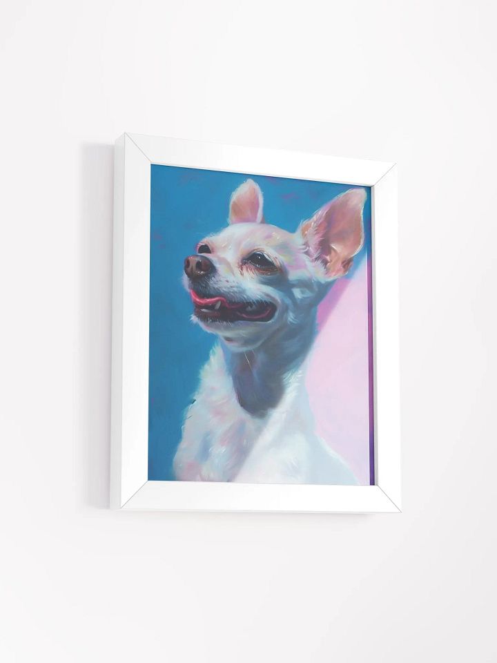 Joyful Chihuahua Framed Poster product image (2)