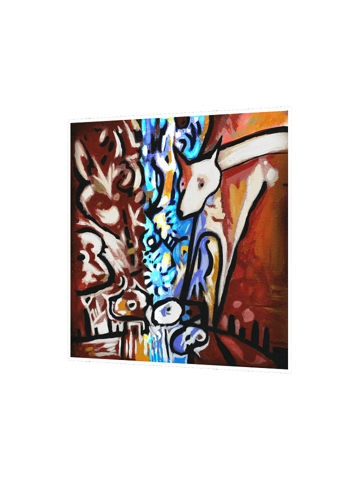 Night Fox Allcolor Enhanced Matte Paper Poster product image (2)